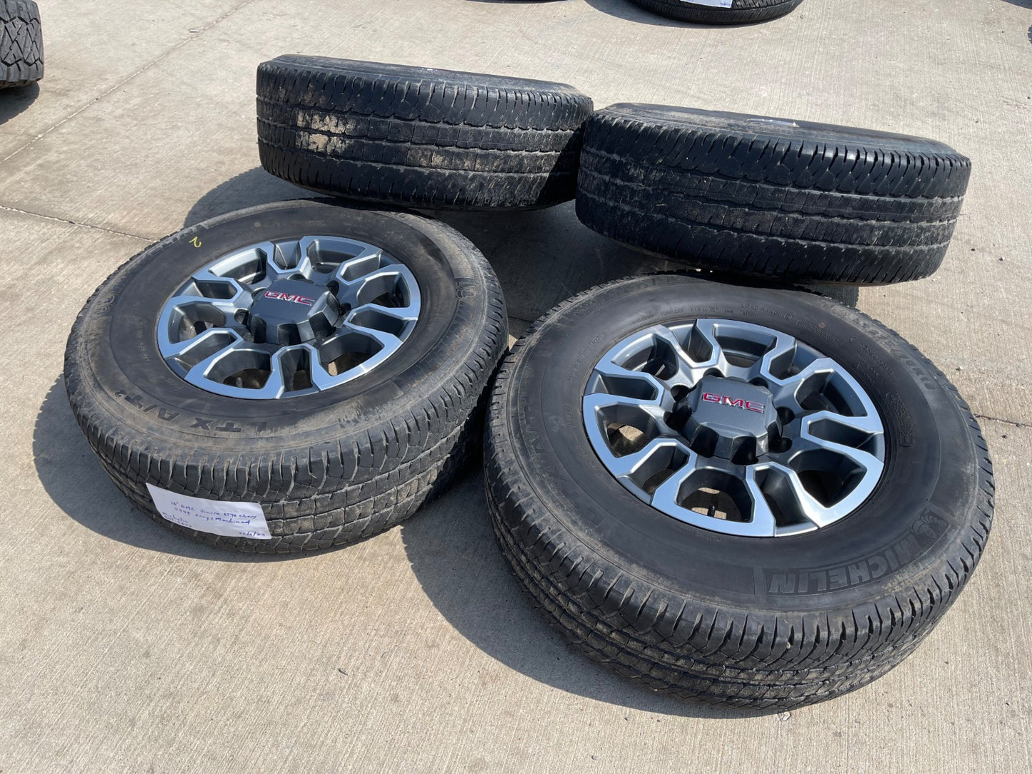 18" GMC Sierra AT4X Chevy Silverado 2500 3500 OEM wheels rims SET RIM# 5949