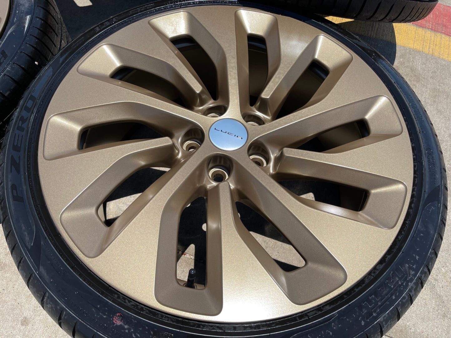 21" Lucid Air OEM Grand Touring 95542 95543 wheels rims 2022 2023 2024 2025 NEW