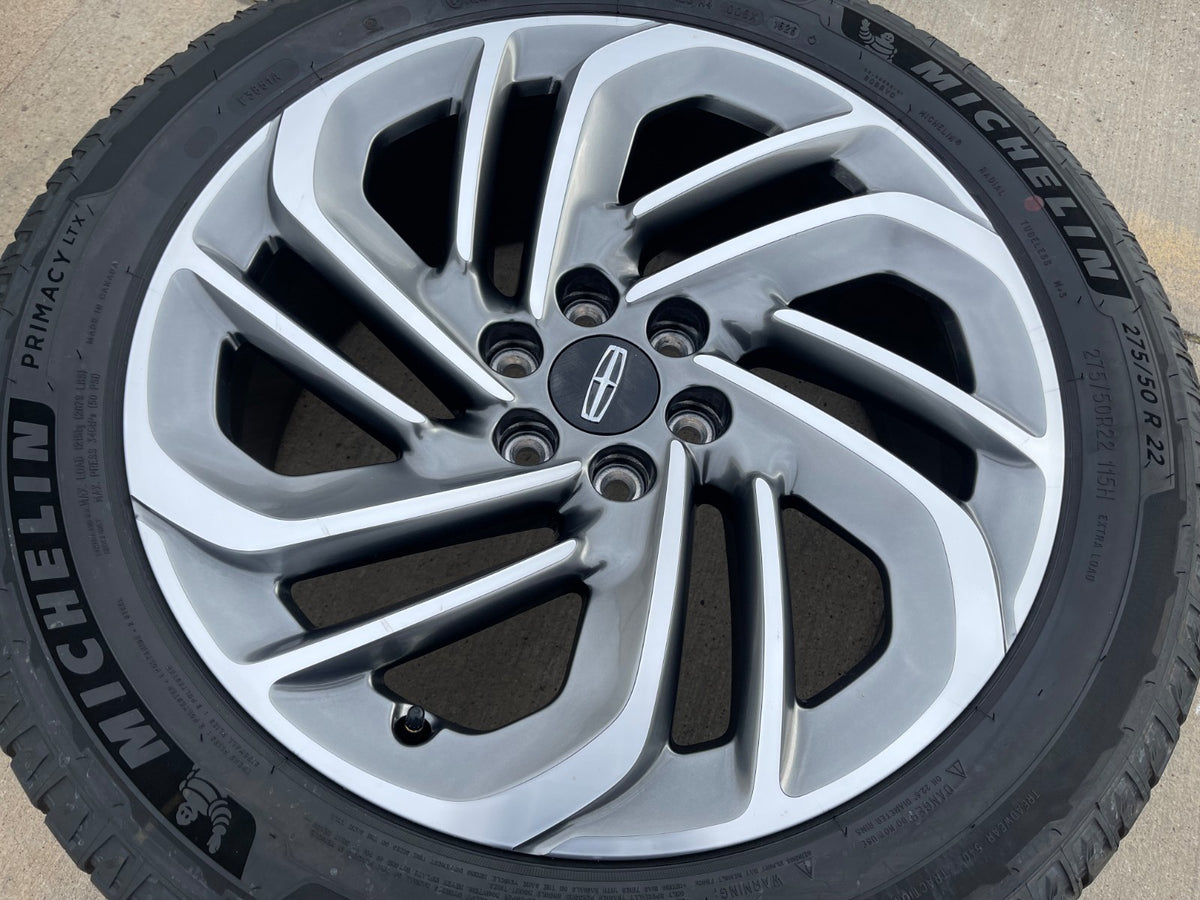 22" Lincoln Navigator OEM 94225 rim wheel BLACK LABEL 2024 2025 2026 2027 NEW