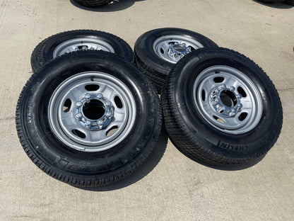 17" Ford F-250 F-350 OEM 3828 wheels rims SET 2024 2025 2026 MICHELIN A/T2