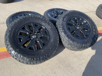 17" Nissan Frontier OEM Desert Runner 62832 wheels rims tires DURATRAC A/T