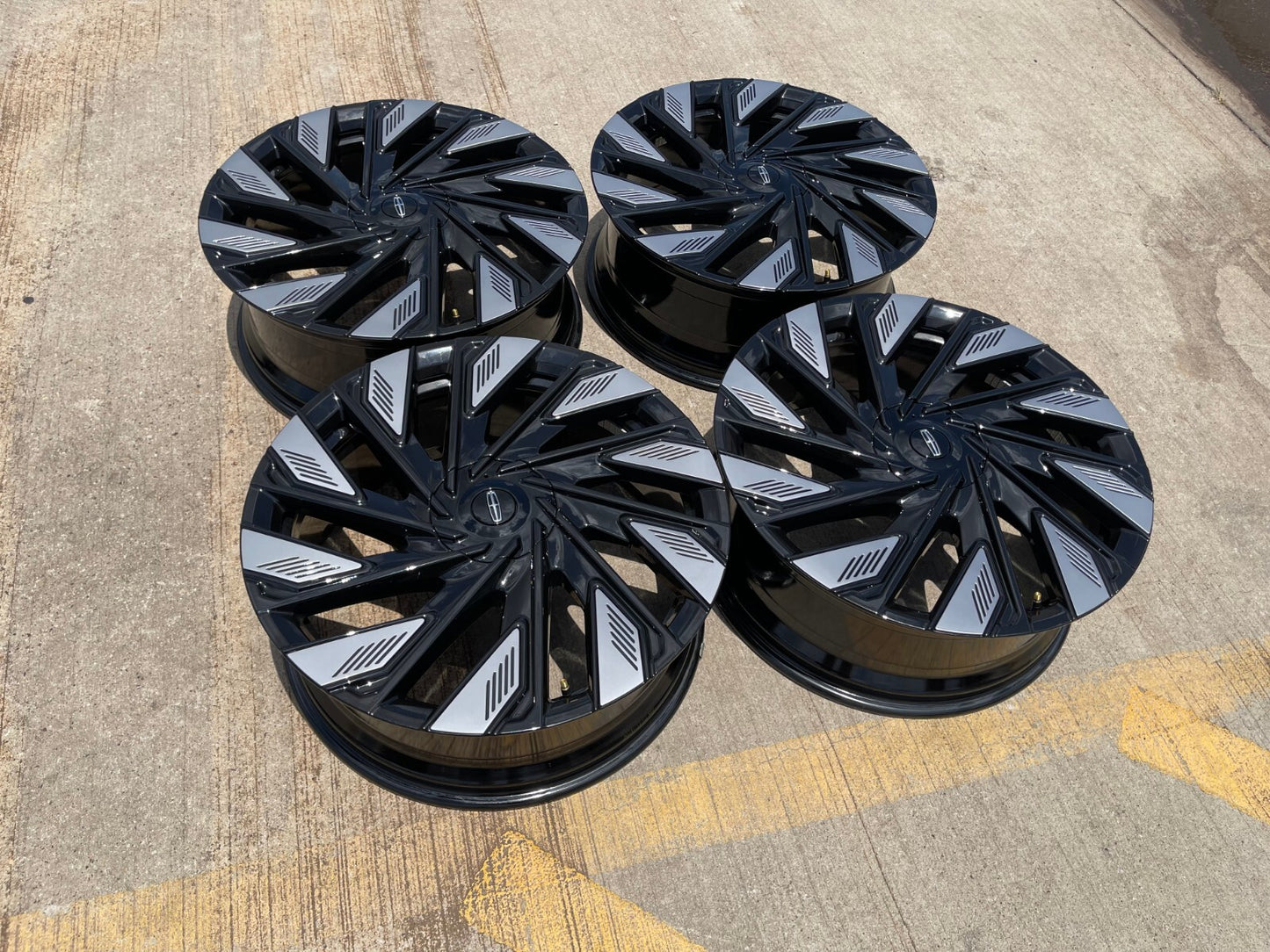 22" Lincoln Nautilus Black Label OEM rims wheels 2022 2023 2024 2025 2026 NEW