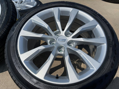 19" Cadillac XTS CT5 CT6 Platinum OEM 4729 wheels rims SET GOODYEAR