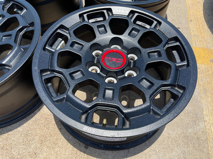 18" Toyota Tundra TRD BBS FORGED OEM black 95458 wheels rims Sequoia NEW