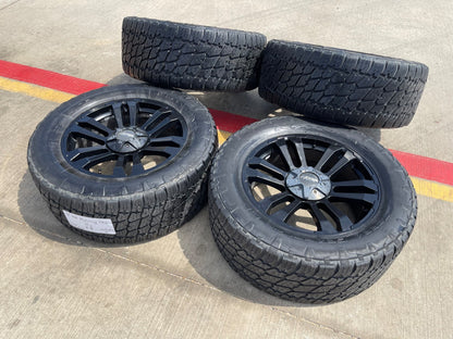 20" MB TKO Ford F-150 rims wheels Expedition NITRO 33"