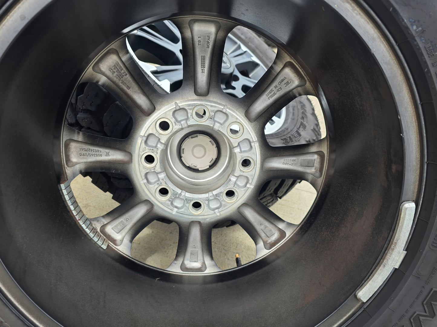 20" Dodge Ram 2500 3500 LARAMIE OEM wheels rims DURATRAC A/T SET 2025 2026 2027