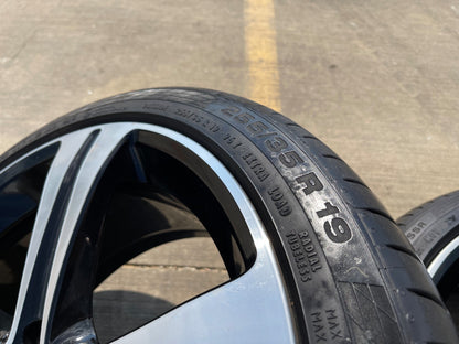 19" Mercedes AMG C E S Class OEM 85534 wheels rims tires CONTINENTAL SET