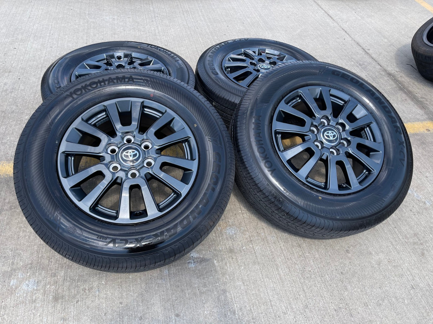 18" Toyota Land Cruiser OEM wheels rims 95953 Tundra Sequoia 2024 2025 2026 NEW