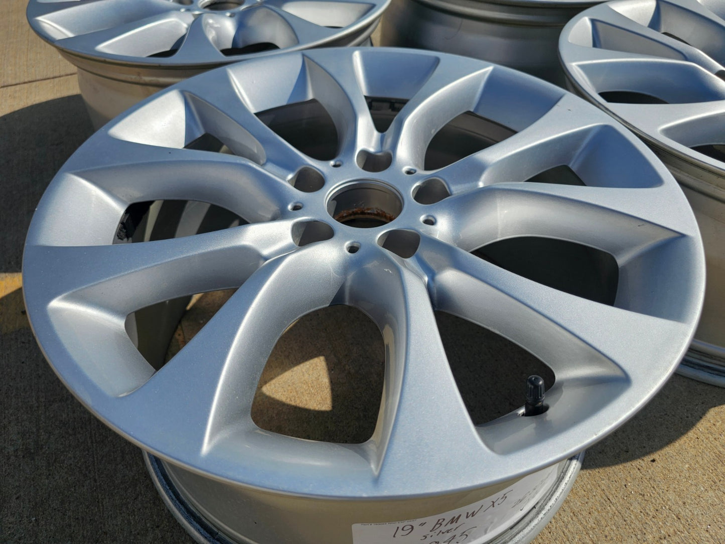 19" BMW X5 OEM 86045 Style 450 wheels rims SET 2012 2013 2015 2016 2017 2018