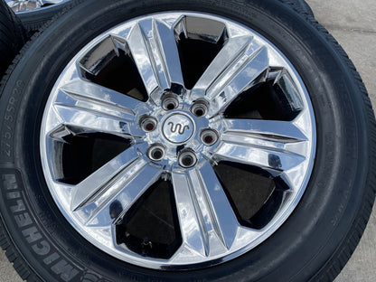 20" Ford F-150 Expedition OEM Lariat rims wheels 10171 SET tires CHROME