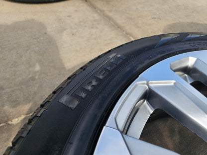 22" GMC Yukon Sierra DENALI OEM wheels rims SET 14025 97000 tires PIRELLI NEW