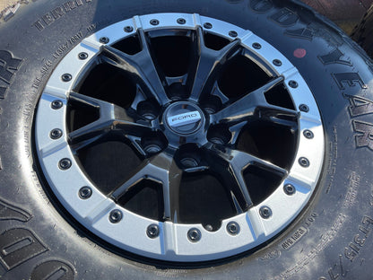 17" Ford F-150 Raptor Bronco R OEM Replica BEADLOCK 10460 rims wheels NEW 35"