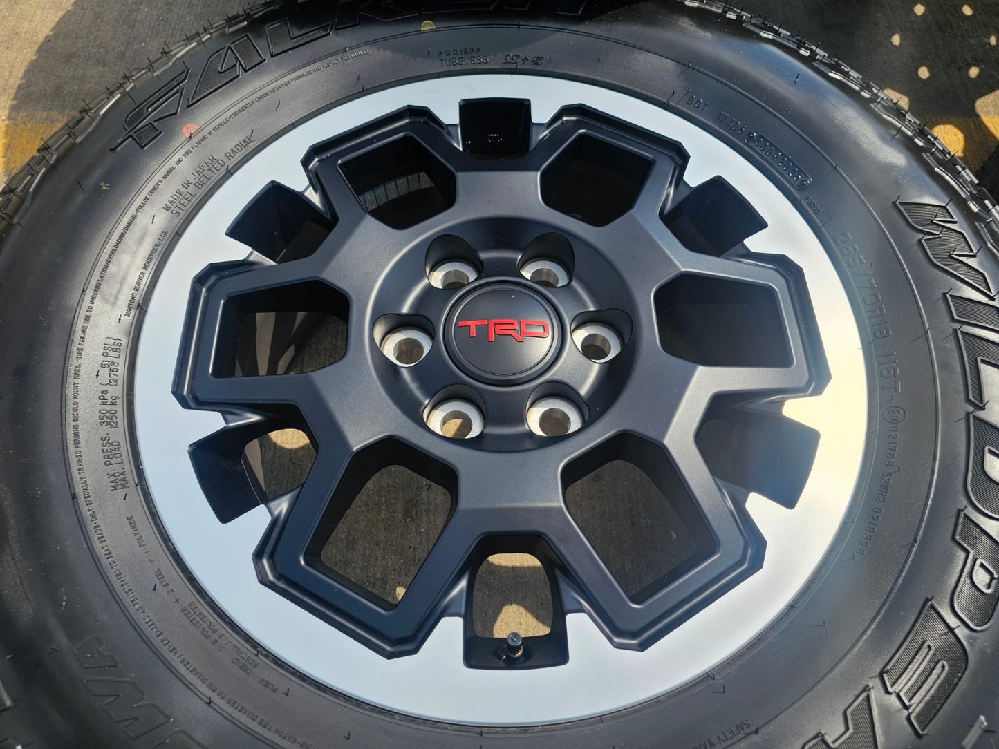18" Toyota Tacoma 4Runner TRD OEM wheels rims 94199 A/T NEW 2025 2026