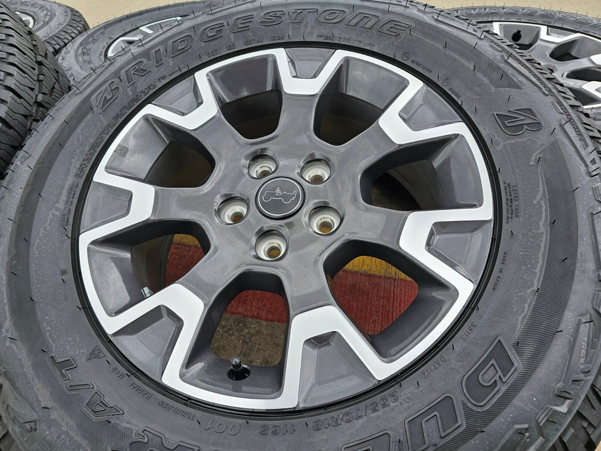 18" Jeep Wrangler Gladiator OEM 9330 wheels rims Grand Cherokee SET NEW