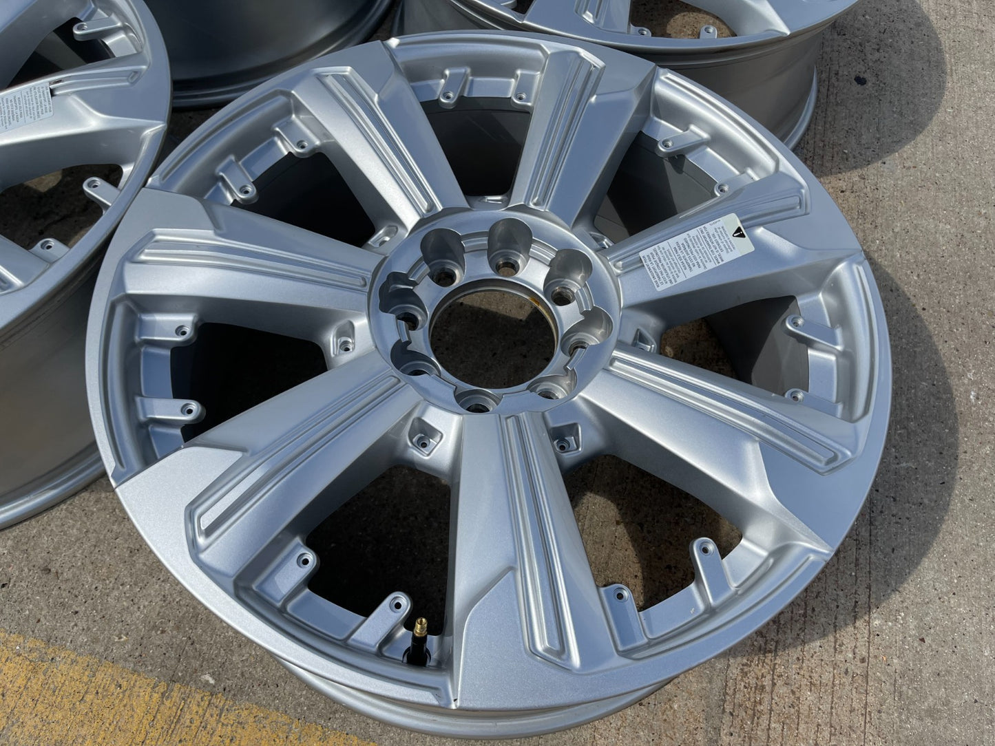 24" Cadillac Escalade IQ EV OEM 8x165 wheels rims Hummer 2500 2024 2025 2026 NEW