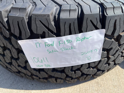 17" Ford F-150 Raptor OEM 10611 rims wheels Bronco 2025 2026 2027 BFG 35" NEW