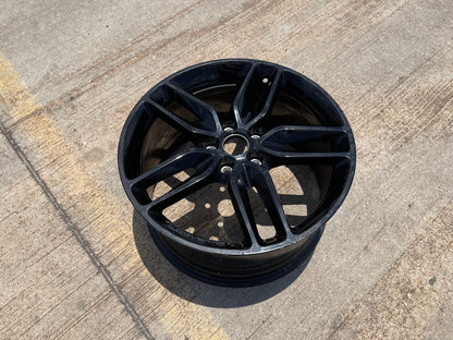 20x10 Chevy Corvette OEM wheel rim 5639 5641 black REAR 2015 2016 2017 2018 2019