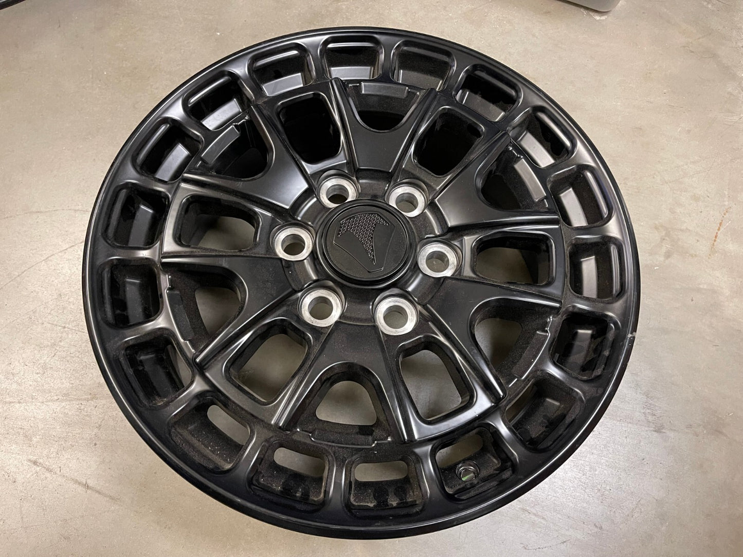 18" Toyota Tundra TRD OEM black  T Force wheel rim Sequoia 2024 2025