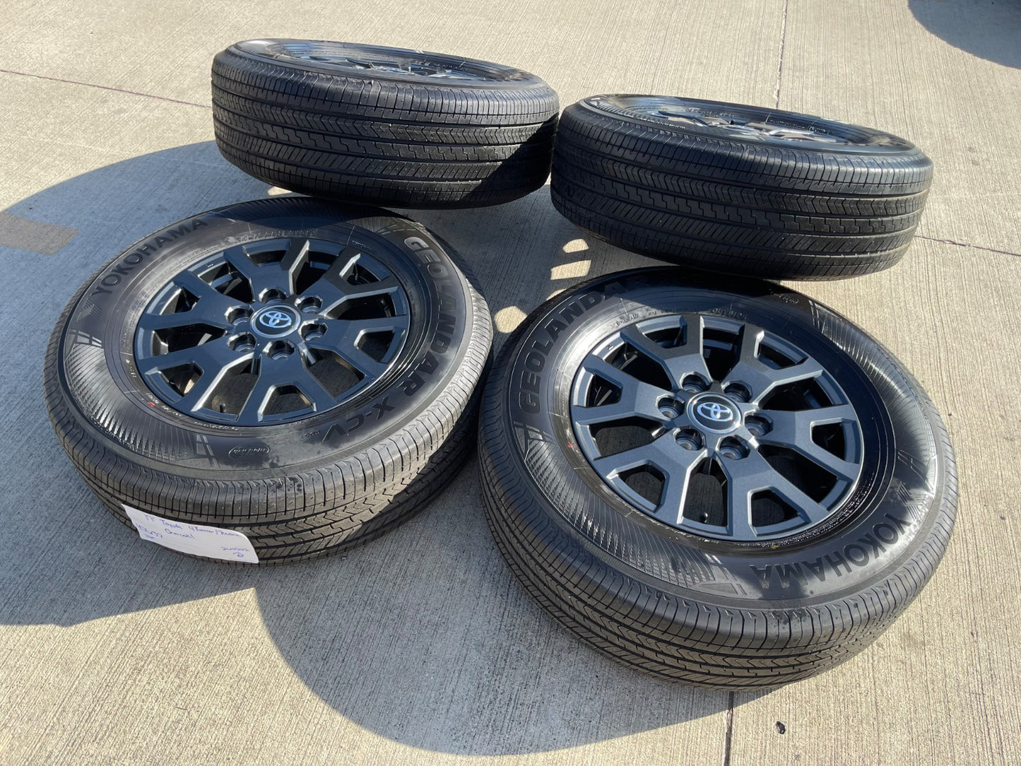 17" Toyota 4Runner Tacoma TRD OEM 94254 10637 wheels rims 2024 2025 2026 NEW