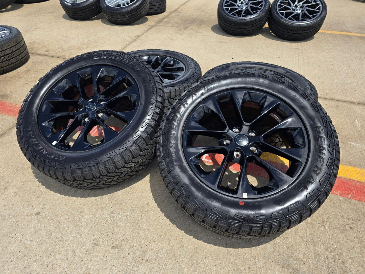 20" Jeep Wrangler Rubicon OEM 9262 wheels rims Gladiator GENERAL 2025 2026 NEW