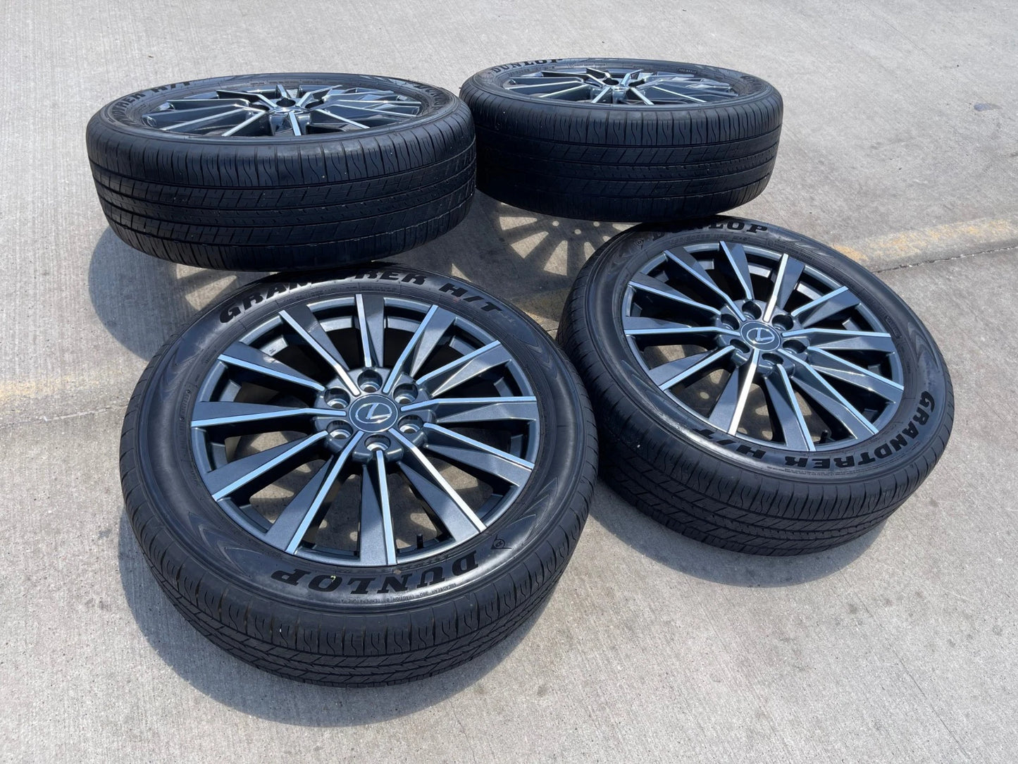 22" Lexus GX550 OEM wheels rims Toyota Land Cruiser Tundra 78519 LX600 2025 NEW