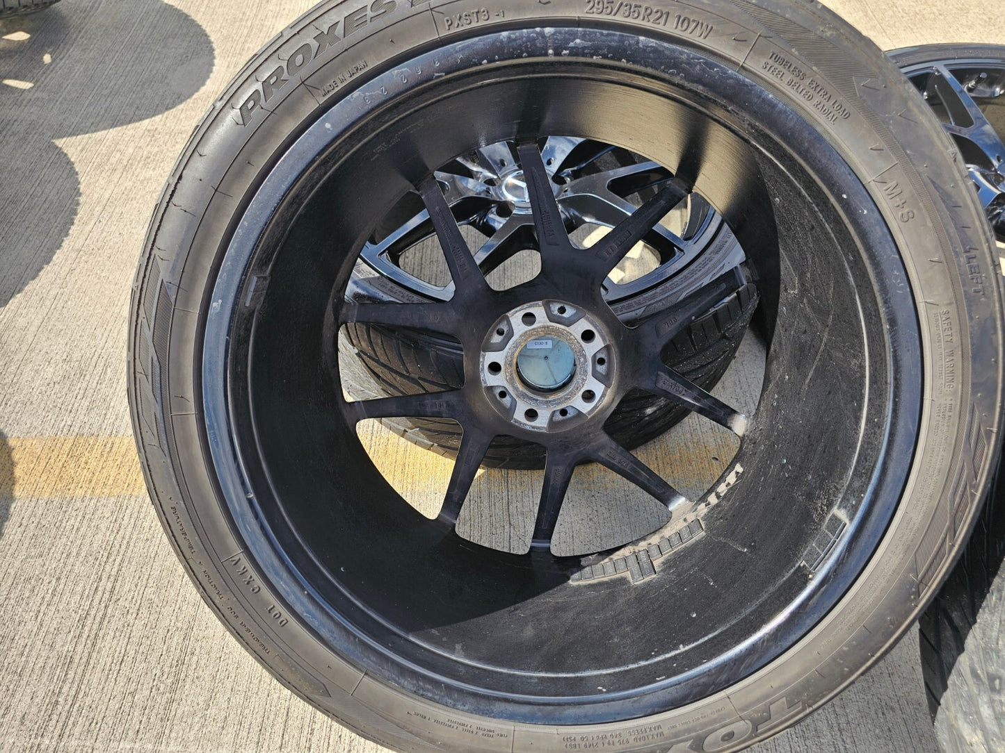 21" Mercedes GLE GLC EQE GLE450 GLE350 AMG OEM black wheels rims tires