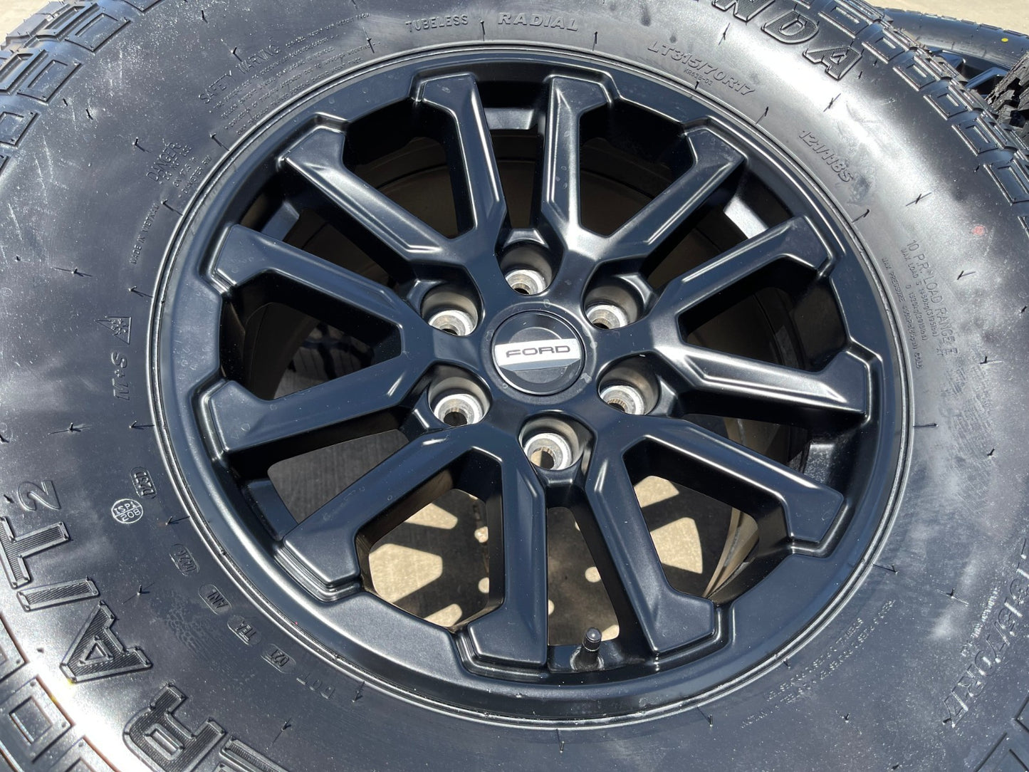 17" Ford F-150 Raptor OEM 10611 rims wheels Bronco SET 2026 2027 KENDA 35" NEW