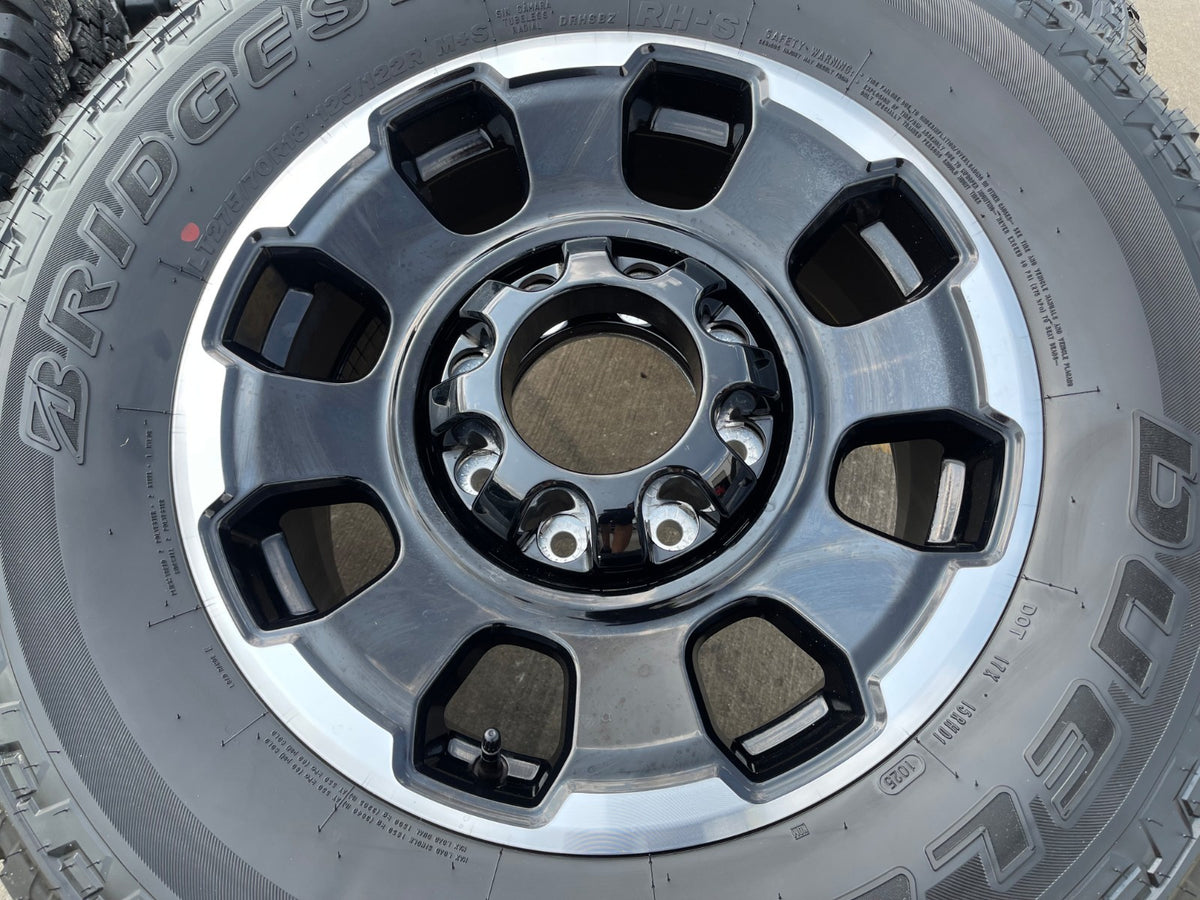 18" Ford F-250 F-350 OEM TREMOR rims wheels 10482 SET tires BRIDGESTONE A/T
