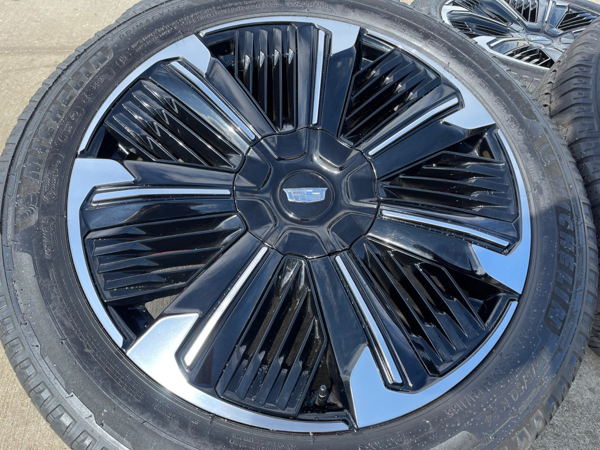 24" Cadillac Escalade IQ EV OEM 4893 wheels rims Hummer 2025 2026 2027 SET