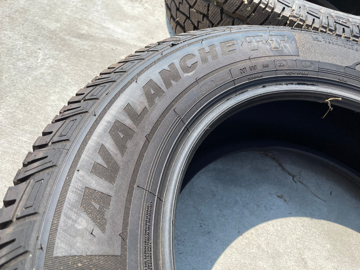 (4) 275/65/20 Hercules Avalanche TT Winter tires 275/65R20 LT 10 ply LR E 126R