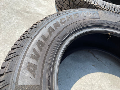 (4) 275/65/20 Hercules Avalanche TT Winter tires 275/65R20 LT 10 ply LR E 126R