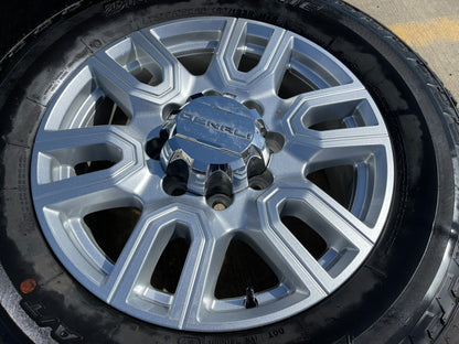 20" GMC Sierra AT4 2500 3500 OEM wheels rims 5950 Silverado SET BRIDGESTONE