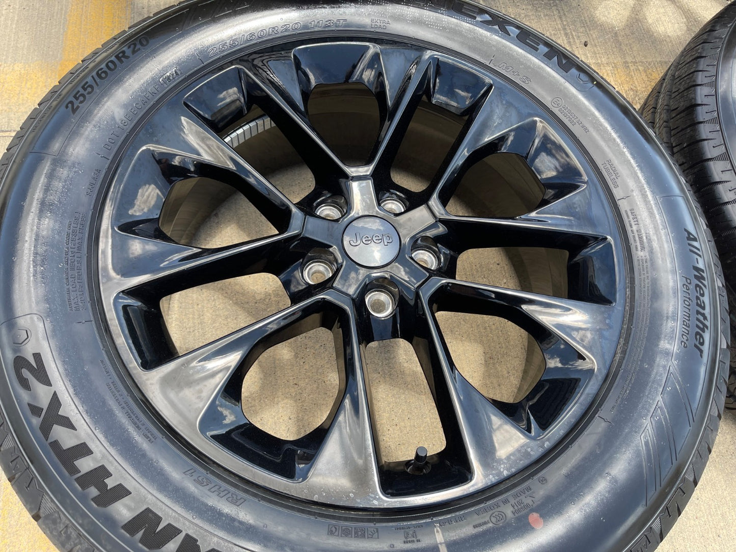20" Jeep Wrangler HIGH ALTITUDE 9262 96902 OEM wheels rims Gladiator NEW