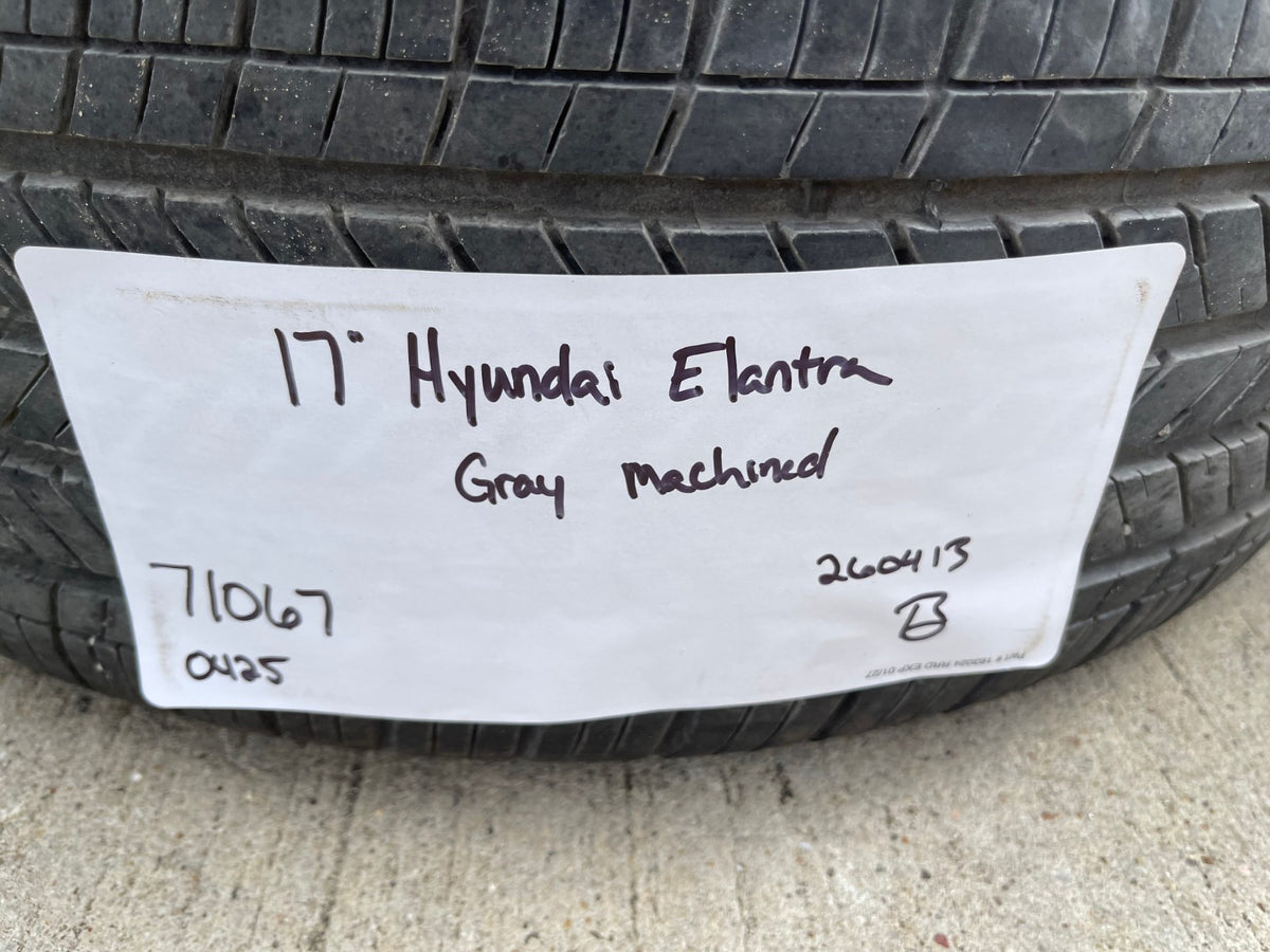 17" Hyundai Elantra Sonata OEM wheel rims 71067 Veloster 2024 2025 2026 GOODYEAR