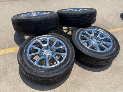 20" GMC Sierra Yukon DENALI OEM CHROME wheels rims 5644 tires