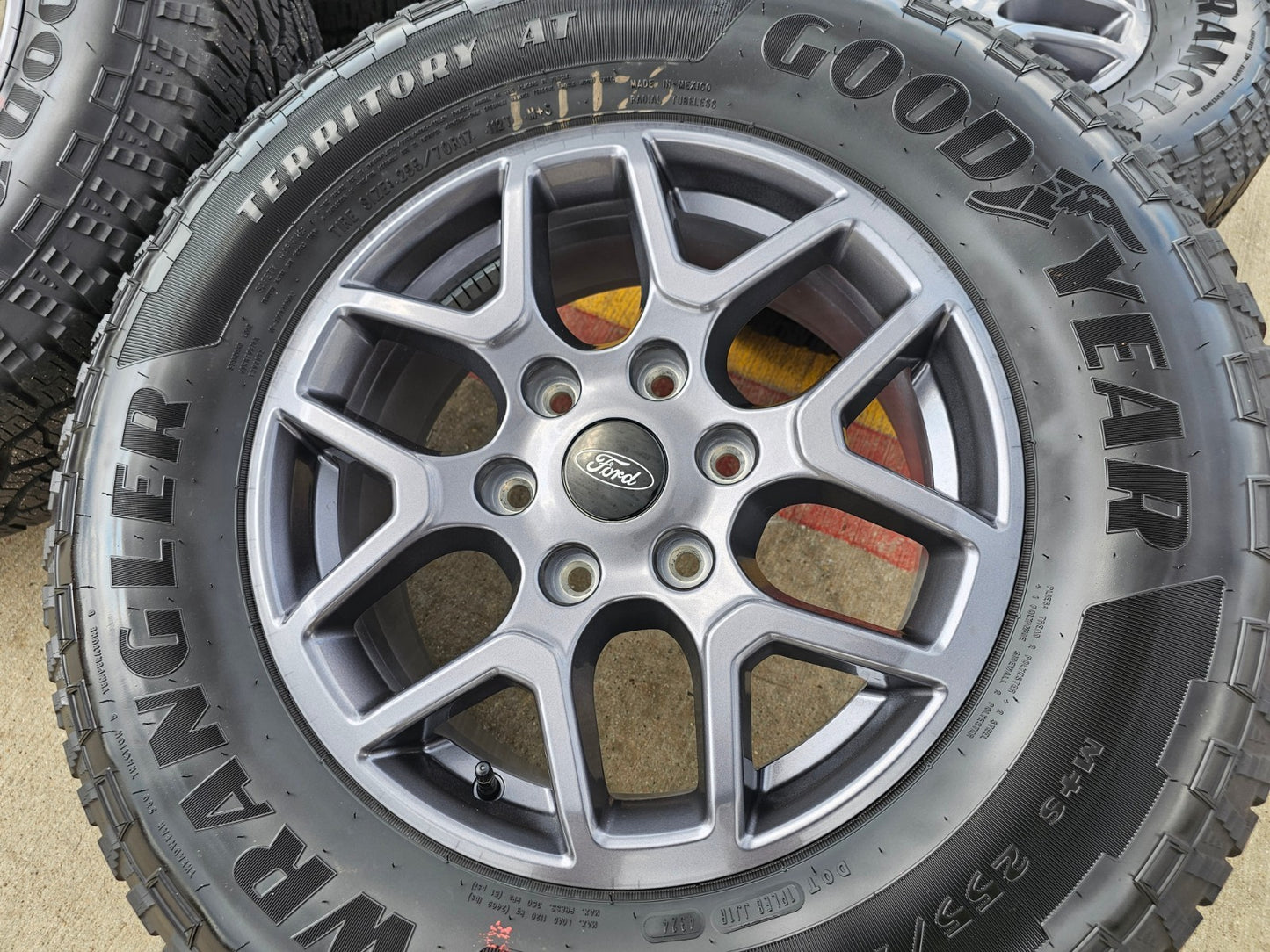 17" Ford Ranger OEM rims wheels tires Bronco N1WZ1007V 2023 2024 2025 2026 NEW