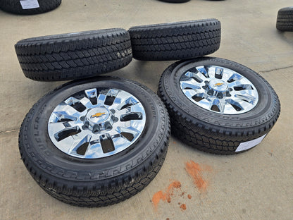 20" Chevy Silverado GMC Sierra 2500 3500 OEM 5960 5947 CHROME wheels rims