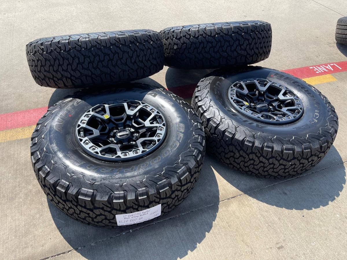 17" Ford F-150 Raptor R OEM BEADLOCK rims wheels 2025 2026 2027 BFG 37" NEW