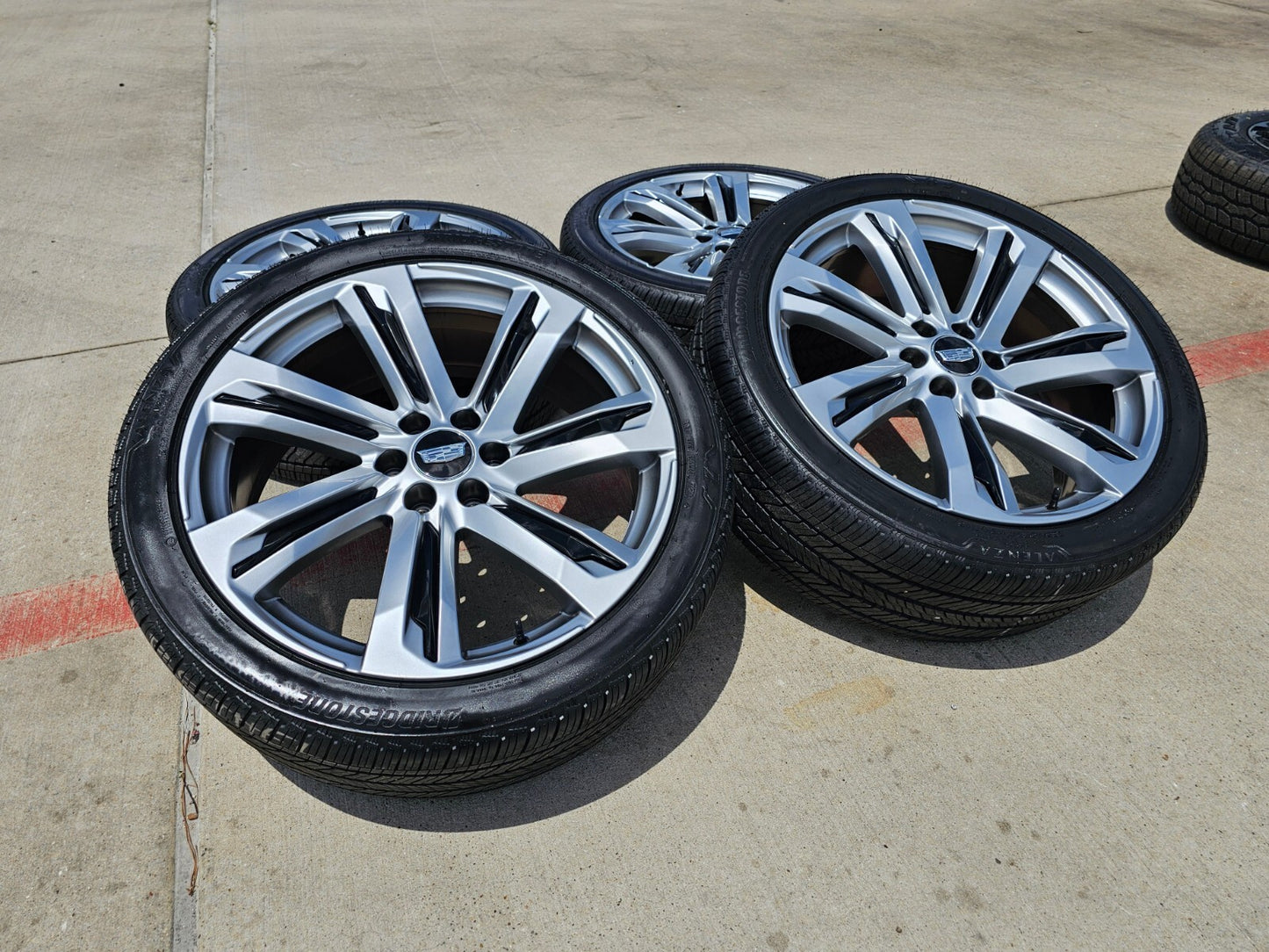 24" Cadillac Escalade V OEM wheels rims tires 2022 2023 2024 2025 2026 NEW