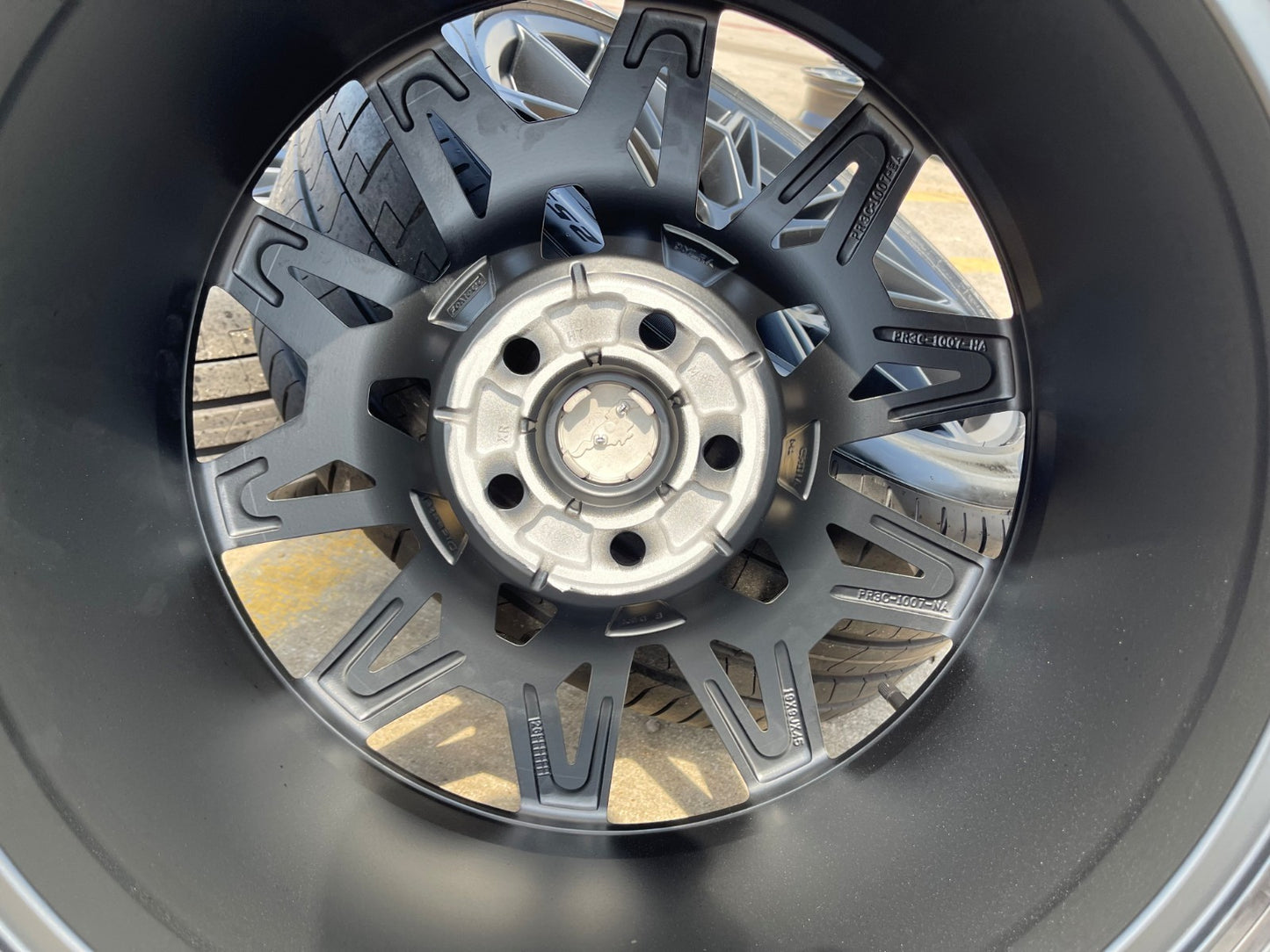 19" Ford Mustang GT Track Pack OEM 10600 10603 wheels rims BLACK 2026 2027 NEW