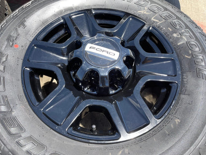 18" Ford F-250 F-350 TREMOR FX-4 OEM black wheels 10298 tires DUELER A/T NEW