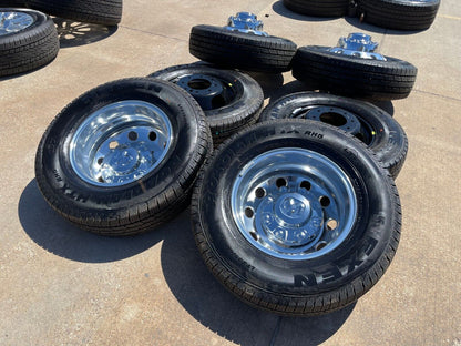 17" Dodge Ram 3500 Dually Laramie 8x200 wheels rims 2701 2702 OEM 2024 2025 NEW