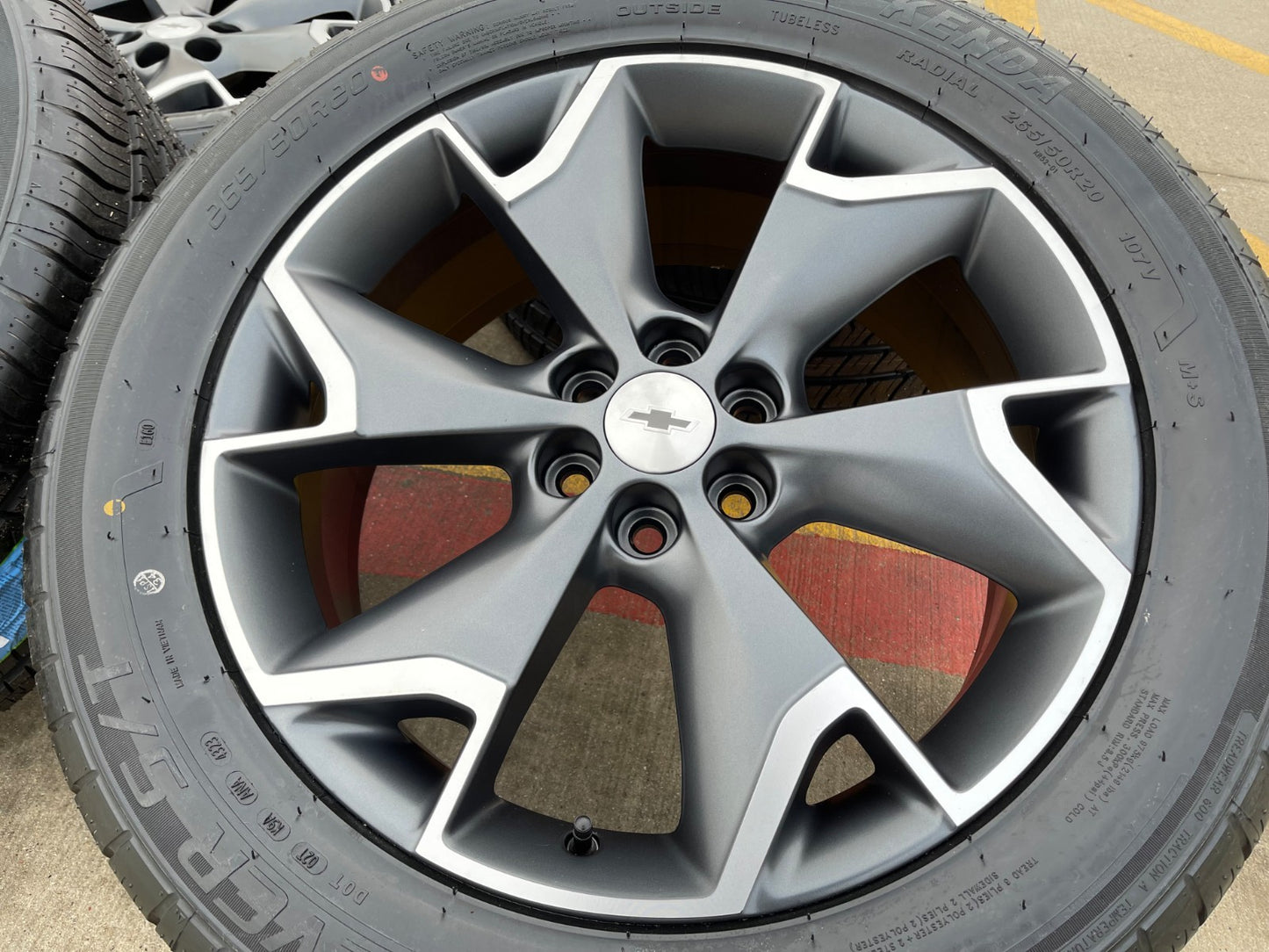 20" Chevy Blazer GMC Acadia Cadillac XT6 XT5 SRX OEM 5937 wheels rims tires NEW
