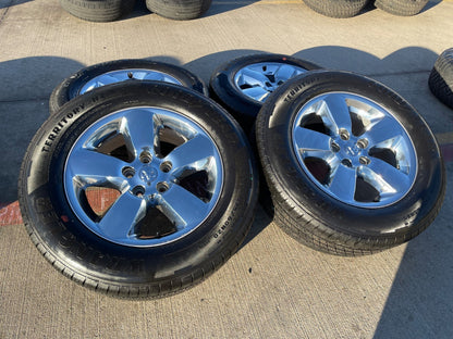 20" Dodge Ram 1500 OEM wheels rims 2495 CHROME 5x139 5x5.5 SET