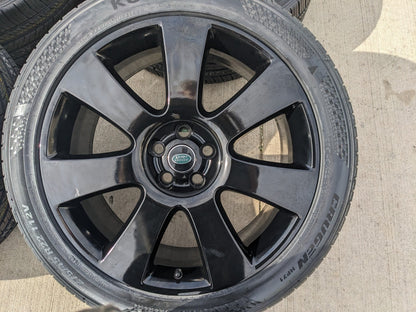 22" Land Rover Range OEM wheels rims black 72249 tires NEW