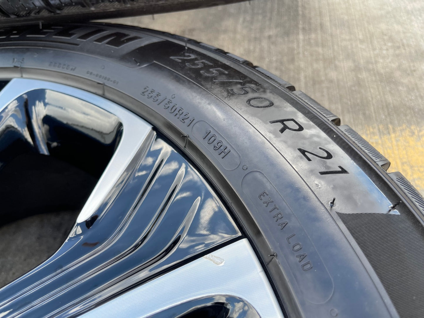 21" Lincoln Nautilus Black Label OEM 10563 rims wheels 2025 2026 NEW MICHELIN