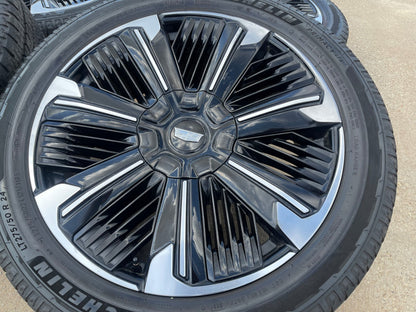 24" Cadillac Escalade IQ EV OEM 4893 wheels rims Hummer 2025 2026 2027 SET NEW