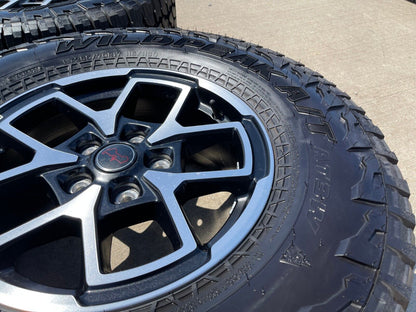 17" Jeep Wrangler Rubicon OEM wheel rim Gladiator spare A/T3 2024 2025 NEW