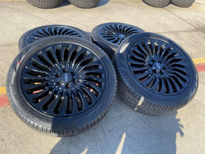 22" Lincoln Navigator OEM rims wheels 10179 Black Label tires MICHELIN NEW
