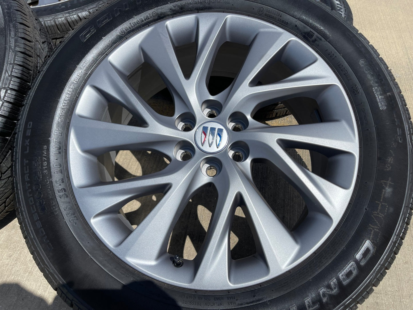 20" Buick Enclave OEM 4167 wheels rims SET Blazer Traverse XT6 GMC Acadia NEW